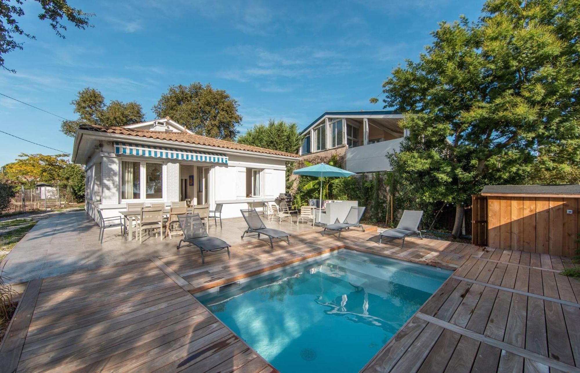 Villa Claire A Andernos Buitenkant foto